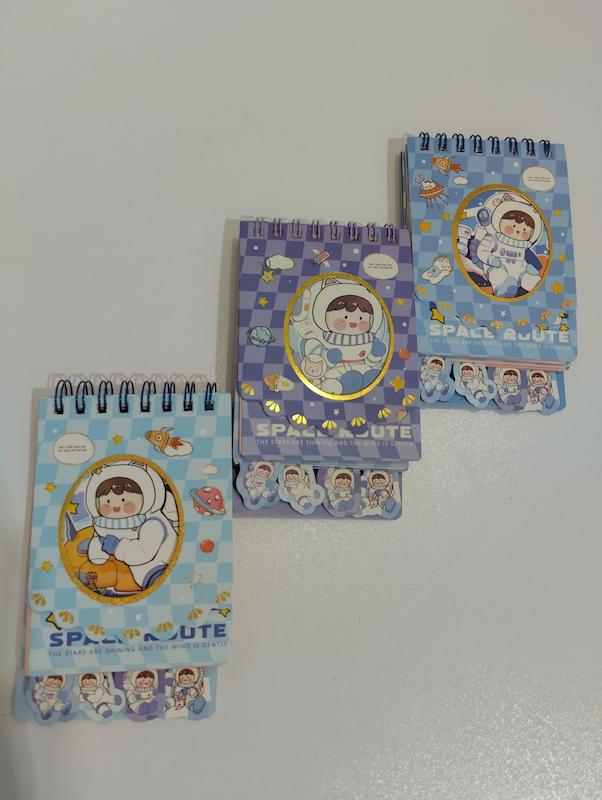 دفترچه سیمی دیوایدری فضانورد