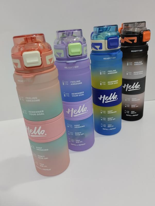 قمقمه طرح hello