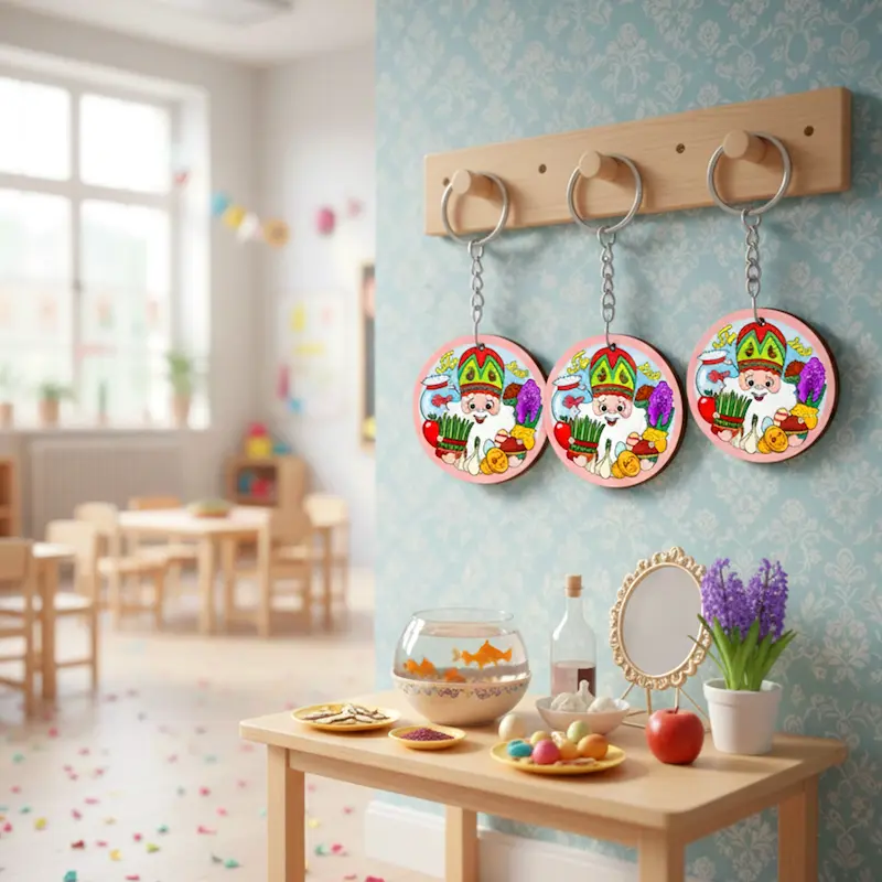 سرکلیدی چوبی عمو نوروز