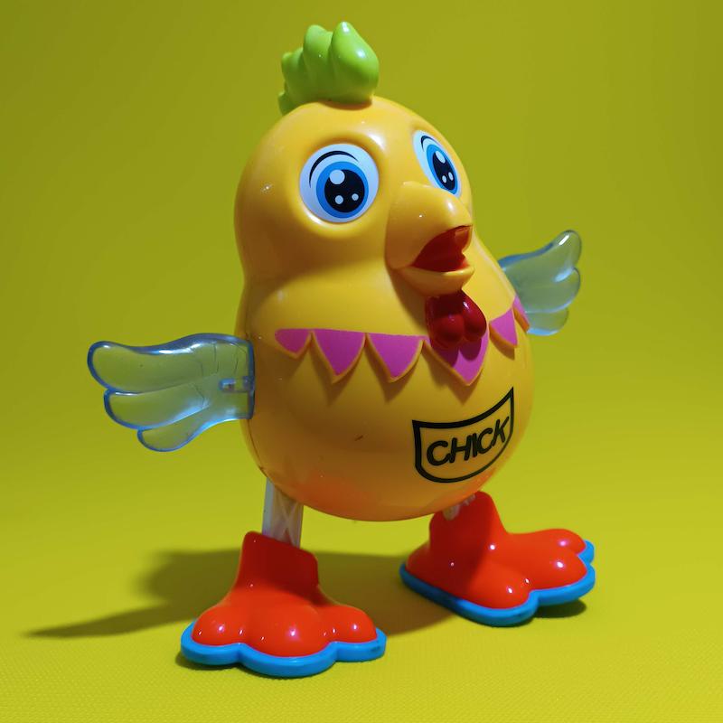 اسباب بازی جوجه تپل رنگی ( کد 1046)