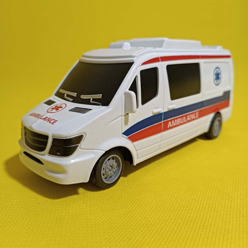 ماشین کنترلی آمبولانس کنترلی شارژی (کد 1070)