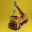ماشین جرثقیل سوپر کرین (Super Crane) مدل ۷۵۰ (کد 1153 )