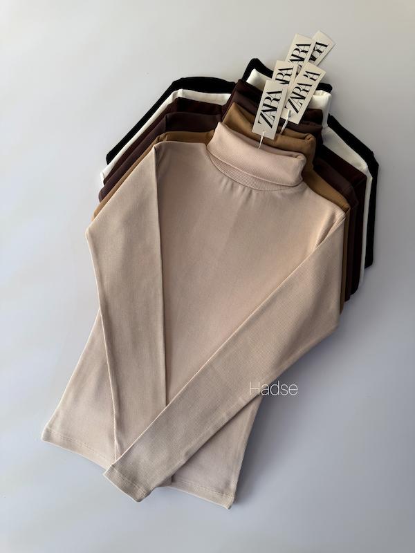 بلیز یقه اسکی zara