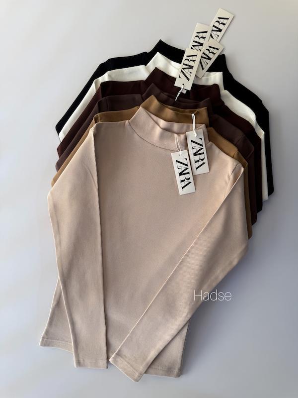 بلیز یقه ۵ سانت zara