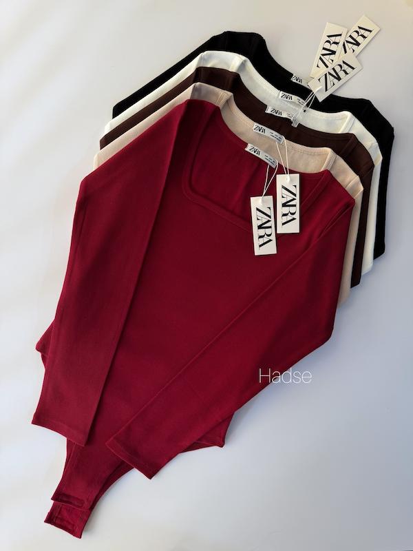 بادی یقه خشتی zara