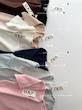 کراپ تیشرت یقه خشتی zara