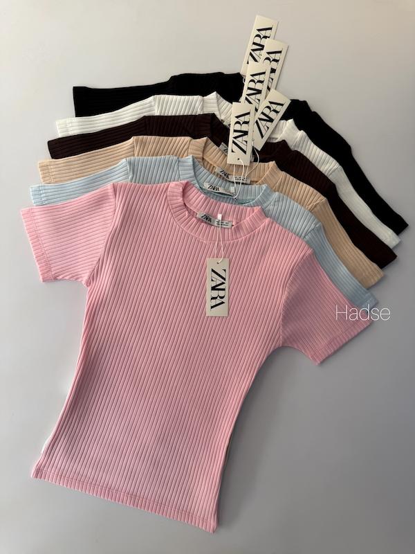 تیشرت بیسیک Zara 