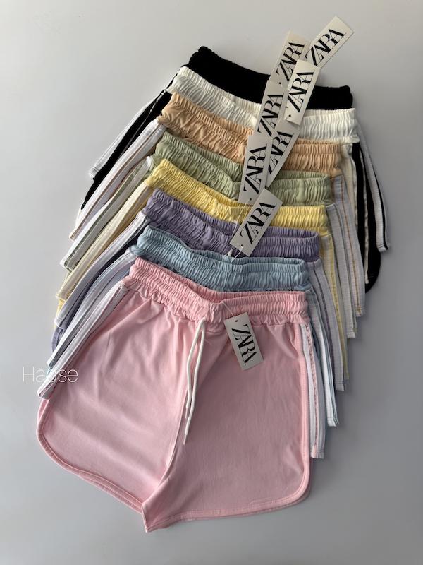 شورتک نواری سه خط Zara 