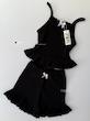 ست کراپ و شلوارک چین چینی Zara