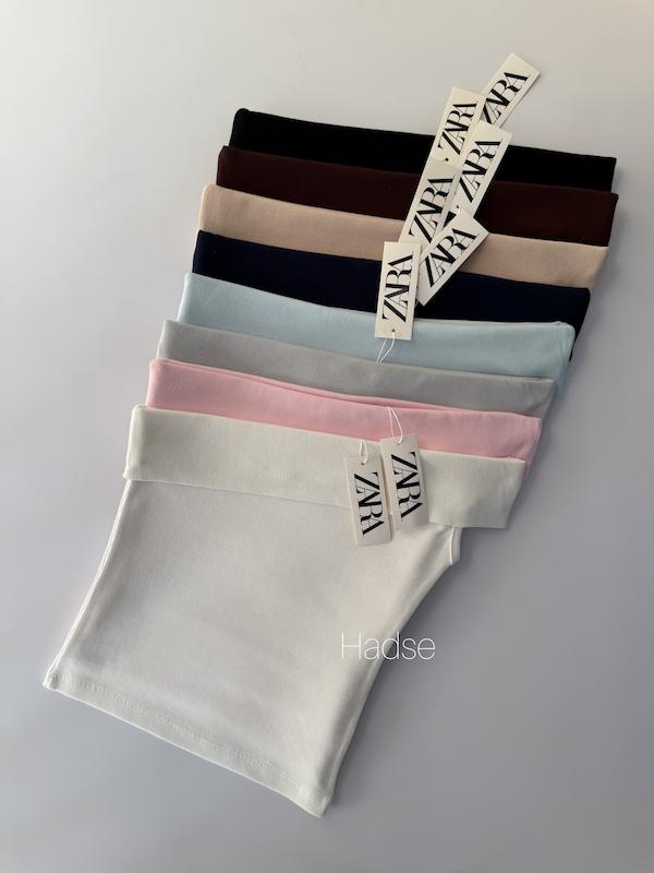 کراپ رومی آف شولدر Zara 
