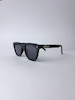 عینک Chrome Hearts یونیسکس با فریم استات و قسمت فلزی سیلور و UV400