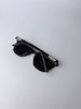 عینک Chrome Hearts یونیسکس با فریم استات و قسمت فلزی سیلور و UV400