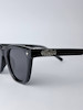 عینک Chrome Hearts یونیسکس با فریم استات و قسمت فلزی سیلور و UV400