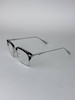 عینک کروم هارتز مدل کلاب مستر با بدنه استات و جزئیات فلزی سیلور
