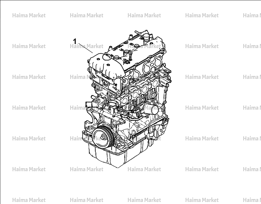 روغن موتور 1 لیتری بهران هایما ( S5 / S7 ) 10W40 - SN