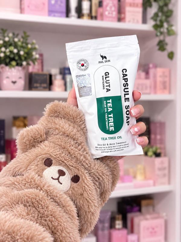 صابون گلوتاتیون و روغن درخت چای