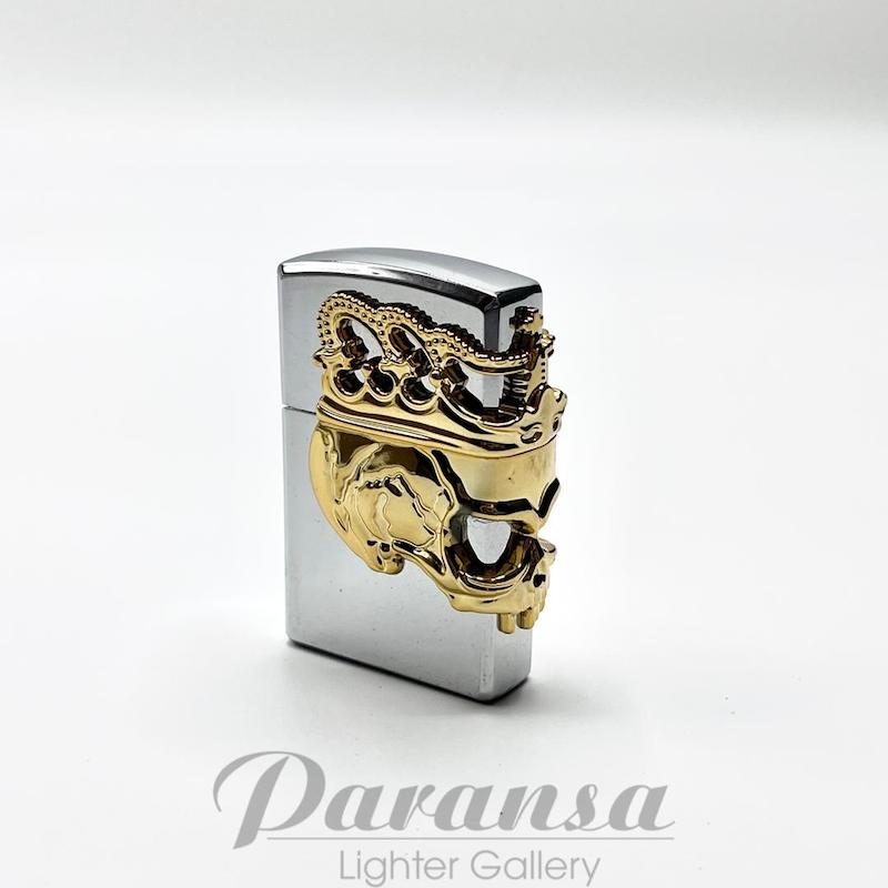 فندک گازی طرح زیپو بدنه اسکلت سه‌بعدی