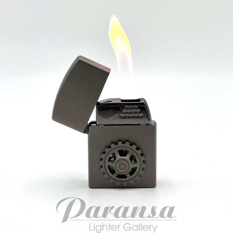 فندک برقی سنسوردار چرخ‌دنده‌ای گازی با طراحی خاص و شارژی