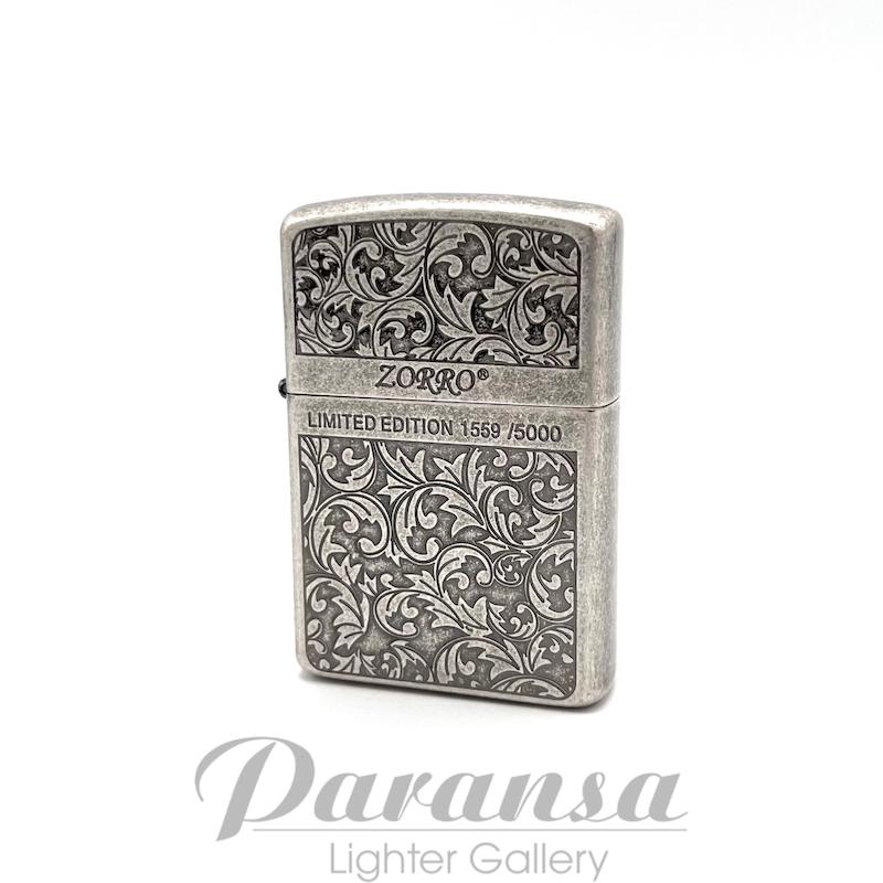 فندک زورو بته‌جقه لیمیتد ادیشن بنزینی با طراحی کلاسیک سبک زیپو