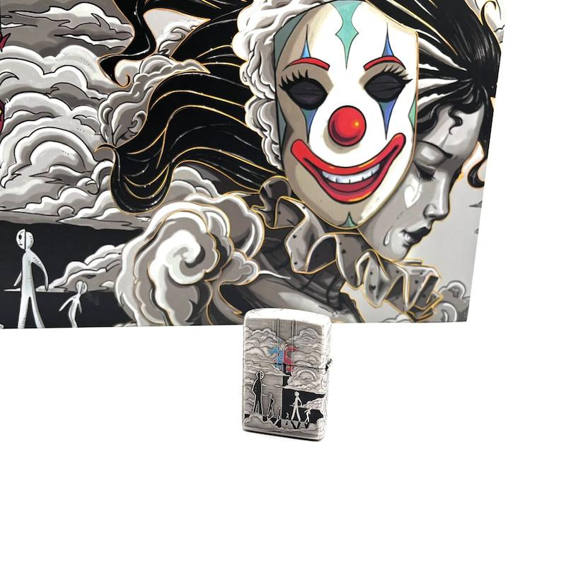  فندک زیپو کاستوم جوکر | jocker custome