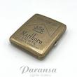 قاب سیگار فلزی گوپای طرح مارلبرو با ظرفیت ۲۰ نخ، بدنه فلزی آنتیک و طراحی کلاسیک به همراه جعبه مناسب هدیه.