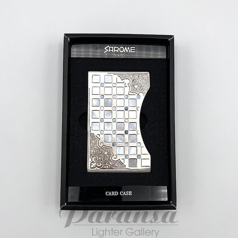کیس کارت ساروم با بدنه صدف طبیعی آبالون 