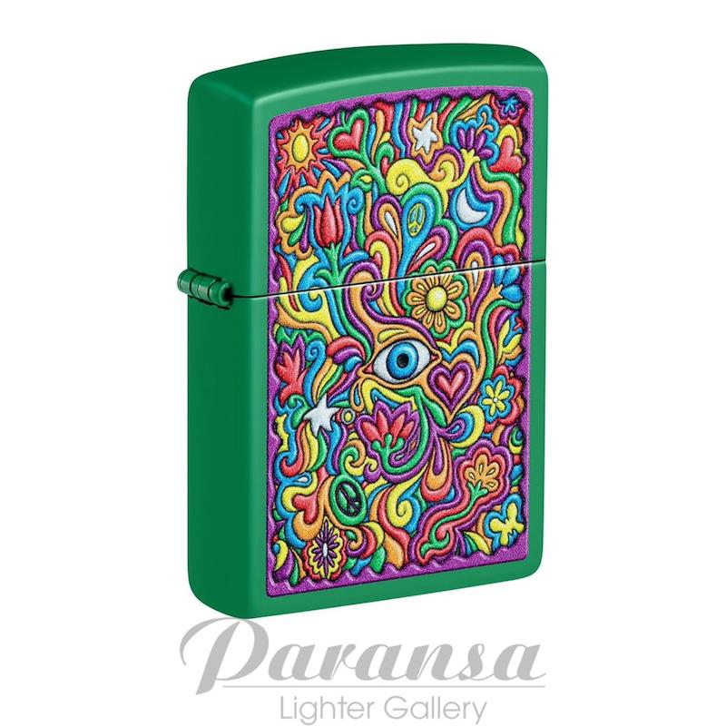 فندک زیپو اورجینال مدل TRIPPY DESIGN 