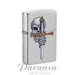 فندک زیپو اورجینال مدل   SWORD SKULL DESIGN