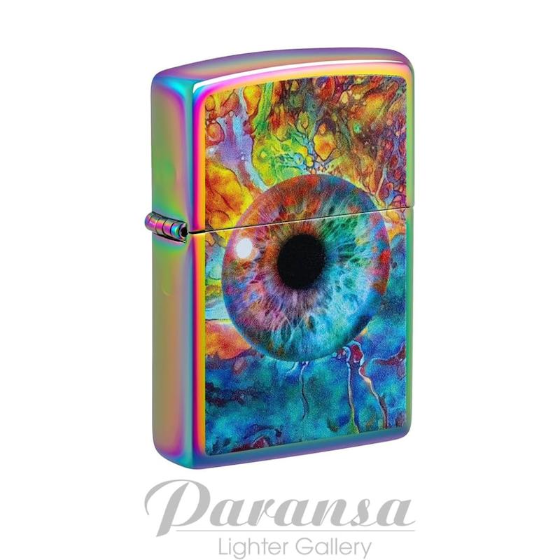 فندک زیپو اورجینال مدل SPACEY EYE DESIGN
