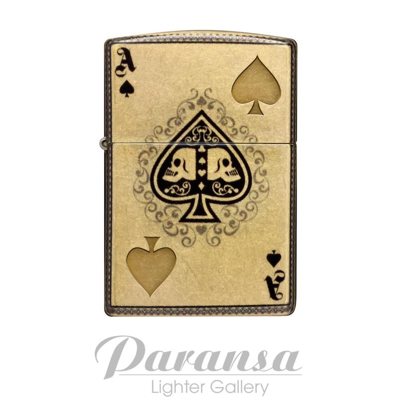 فندک زیپو اورجینال پریمیوم مدل ACE OF SPADES