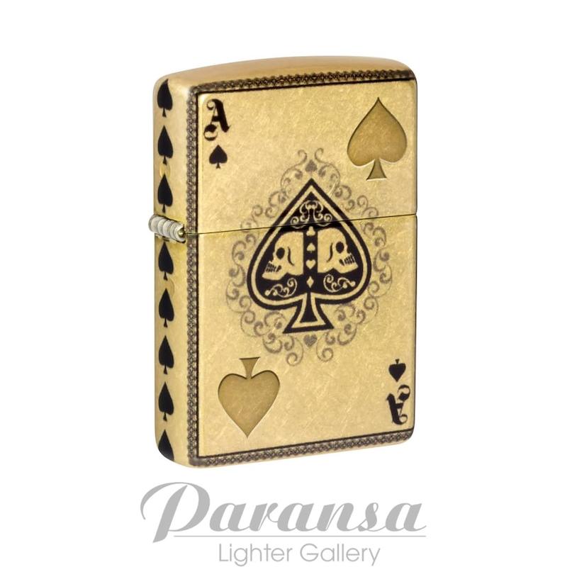 فندک زیپو اورجینال پریمیوم مدل ACE OF SPADES