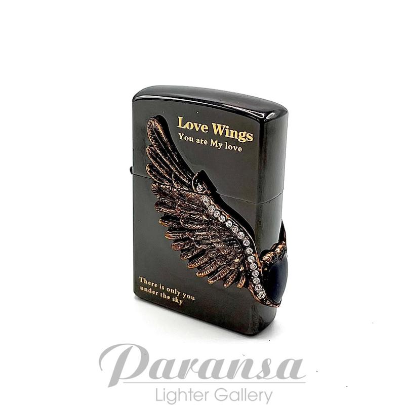 فندک بنزینی چیف طرح Love Wings 