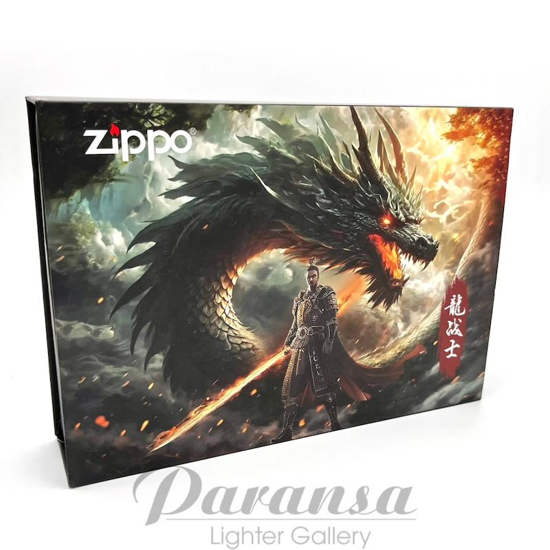 جعبه فندک زیپو Dragon Warrior