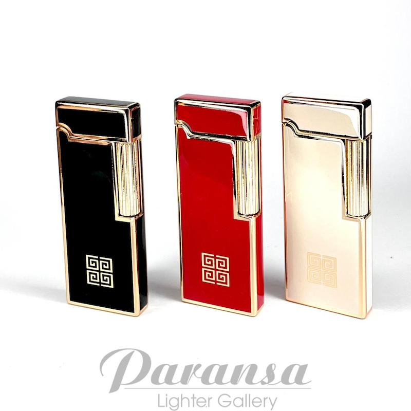  فندک گازی باریک بدنه لاکی باندن