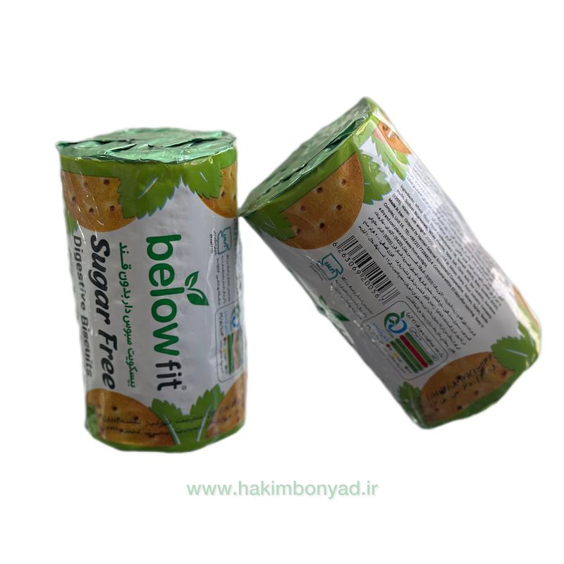 بیسکوییت سبوسدار بدون قند