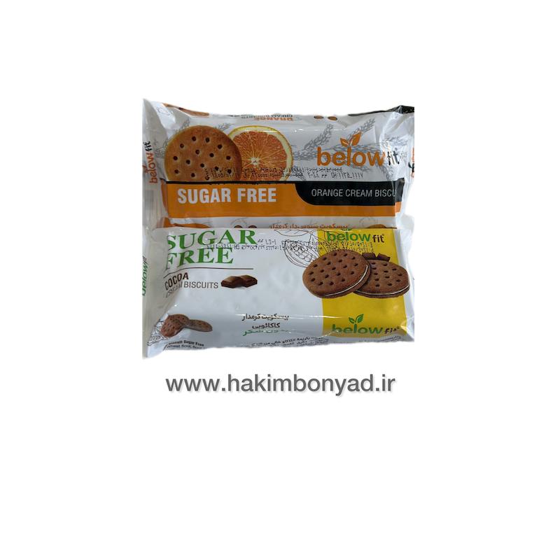 بیسکوییت کرمدار بدون شکر