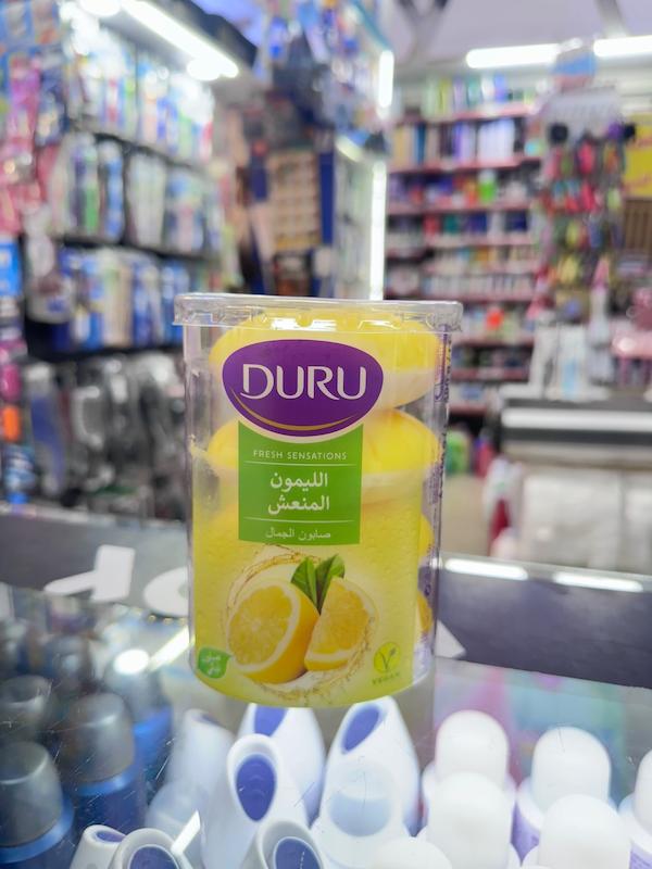 صابون دورو 4 تایی 400گرم لیمو