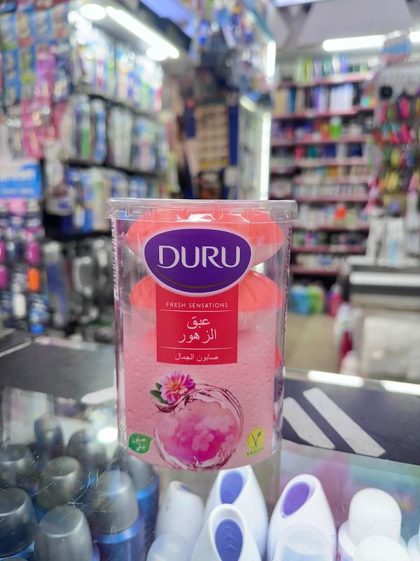 صابون دورو 4 تایی 400گرم صورتی