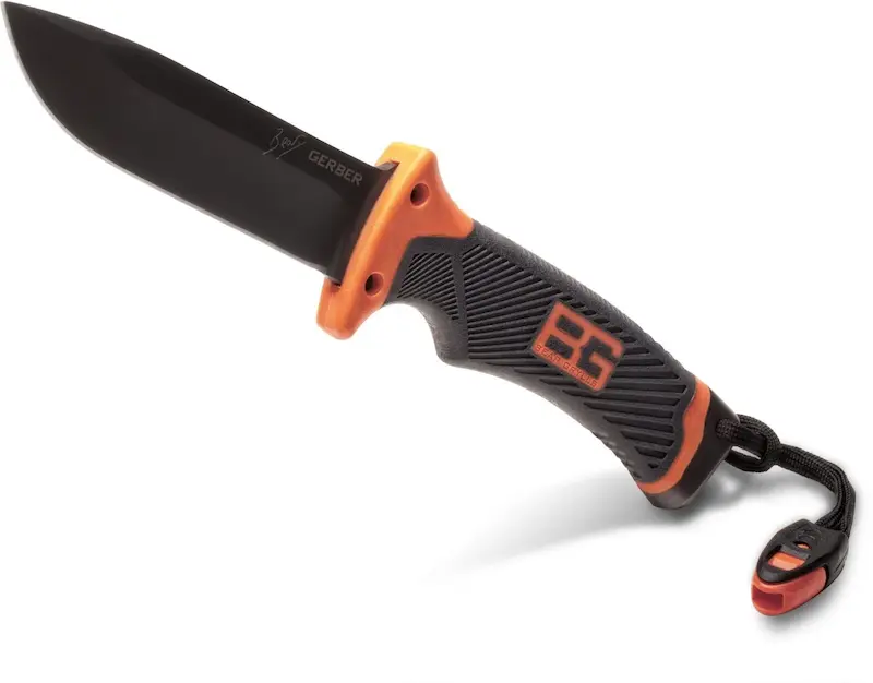 چاقوی بقا برند GERBER مدل Bear Grylls غلاف دار