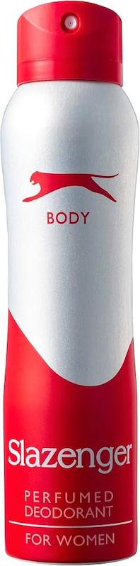 اسپری دئودورانت انگلیسی زنانه Slazenger Women Red –