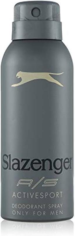 اسپری دئودورانت انگلیسی مردانه Slazenger Active Sport Green 