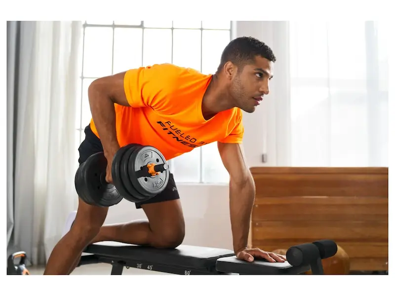 تیشرت ورزشی مردانه اورجینال از کریویت CRIVIT آلمان مدل FUELED BY FITNESS