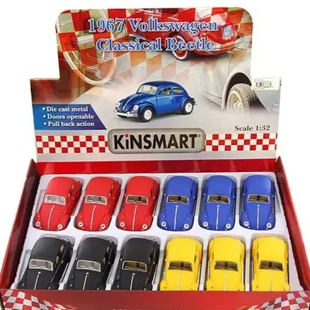 ماشین بازی فلزی مدل فولکس بیتل کینزمارت 1967 Volkswagen Beetle