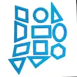 شابلون اشکال هندسی 11 تکه پارس رسام