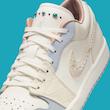 Air Jordan 1 Low 'Sail Soft Pearl Sequins