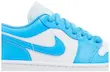 Air Jordan 1 Low Dark Powder Blue Gum