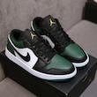 Jordan 1 Low Green Toe