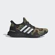 The BAPE x adidas Ultra Boost American Football Green Camo