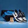 Air Jordan 1 Retro Low OG 'Obsidian UNC'
