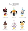 DIMOO WORLD × DISNEY Series-Vinyl Plush Keychain Blind Box